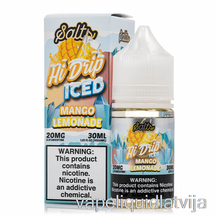 Ledus Mango Limonāde - Hi-drip Salts - 30ml 20mg Vape šķidrums